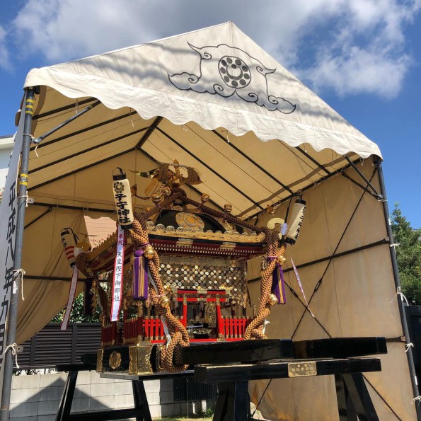 子守神社　神輿